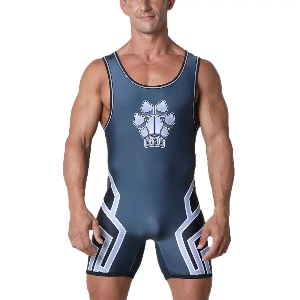 2024-Men-s-Wrestling-Suit-Professional-Training-Competition-Freestyle ...