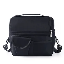 

Office Food Cooler Bag High Capacity Lunch Pouch Women Kids Camping Picnic Fruit Snack Keep Fresh Pack Insulated Handbags Items