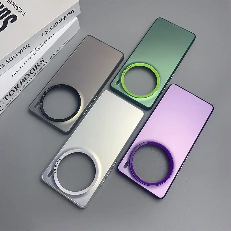Sleek Anti-Fingerprint Back Phone Case with IMD Design