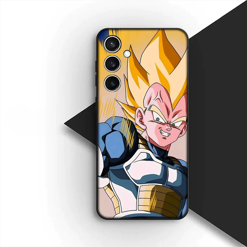 Dragon-Themed Soft Phone Cover - Goku & Friends Design