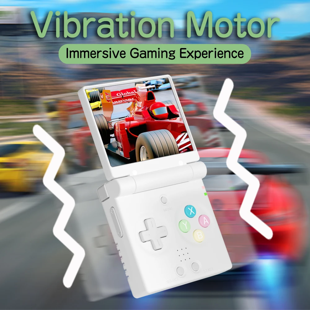 MIYOO Mini Flip Handheld Console - 2.8'' IPS Screen, Portable Retro Game Emulator, Gift For Gamers_voghion.com