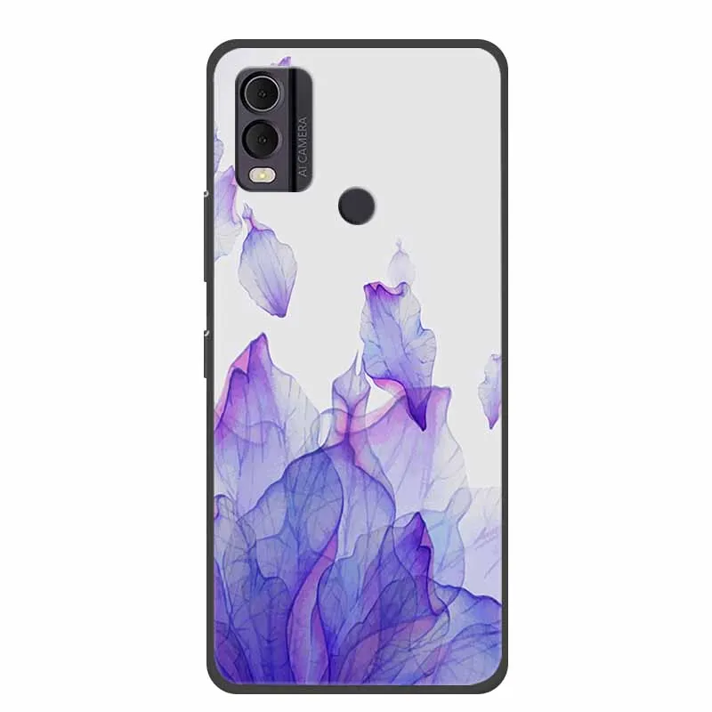 Stylish Marble Silicone Phone Case - Soft TPU Cover with Cool Design