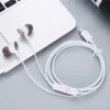 AAA TYPE C Wired Headphones with Microphone HiFi Bass  Earphone Stereo Music Headphone Headset Mp3 Sport Phone Earbuds Micro 5