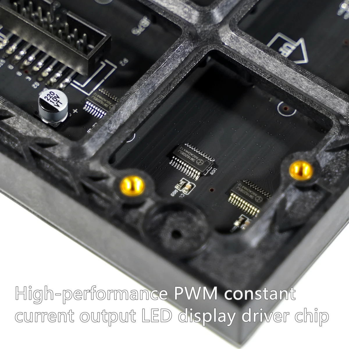 P4 Indoor 320mmx160mm Full Color LED Video Display Screen Panel Matrix 80x40 Dots HUB75 Port