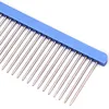 Dog Comb Stainless Steel Dog Brush Pet Grooming Massage Dogs Comb Brush Double Teeth Dogs Combs Cat Hair Remover Pet Products 6