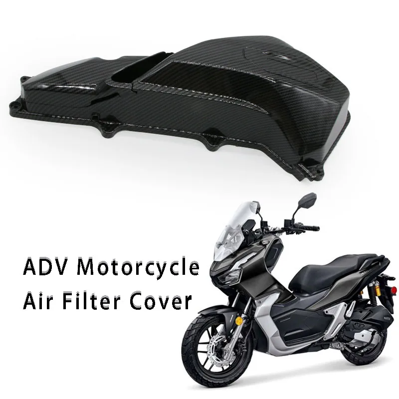 

Pokhaomin Motorcycle Air Filters Cap Carbon Fiber Pattern Cap Decor Cover for Honda PCX150 ADV150 2019-2020