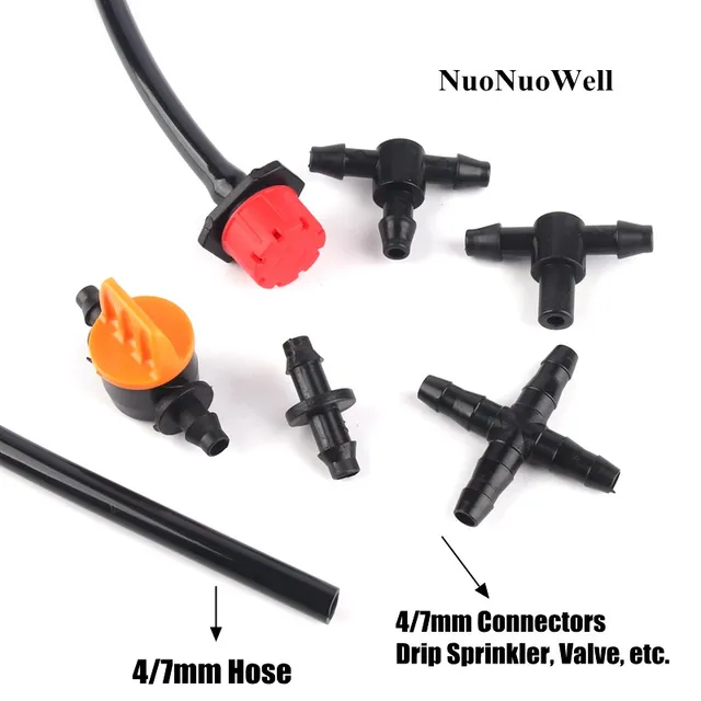 10M 4/7 Mm Tömlő Puha Pvc Mikrocsepp -Öntözőcső Növények Virág Sprinkler Öntöző Cső Üvegházhatású Kerti Öntözőrendszer - Image 4