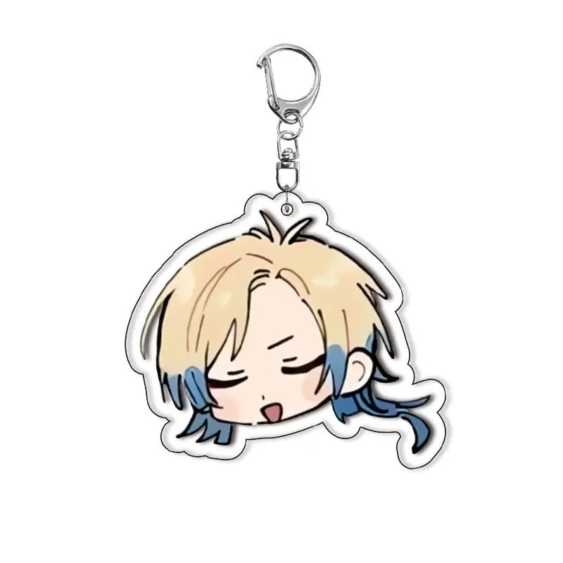 Blue Lock Anime Acrylic Keychain – Personalized Pendant & Backpack Decoration