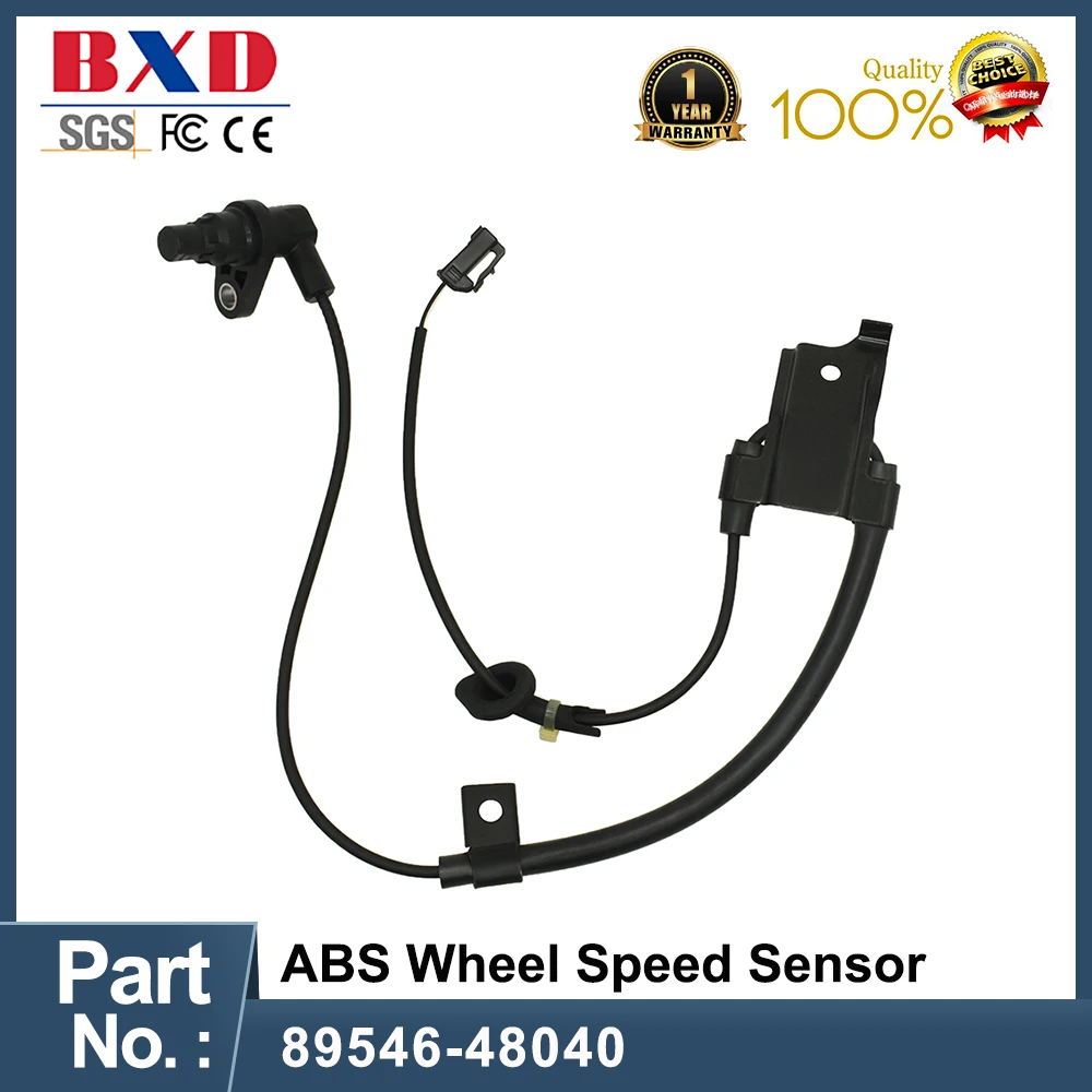 

89546-48040 ABS Wheel Speed Sensor Rear Left For Toyota Highlander 2008-2013 8954648040 89546 48040 Auto Parts High Quality