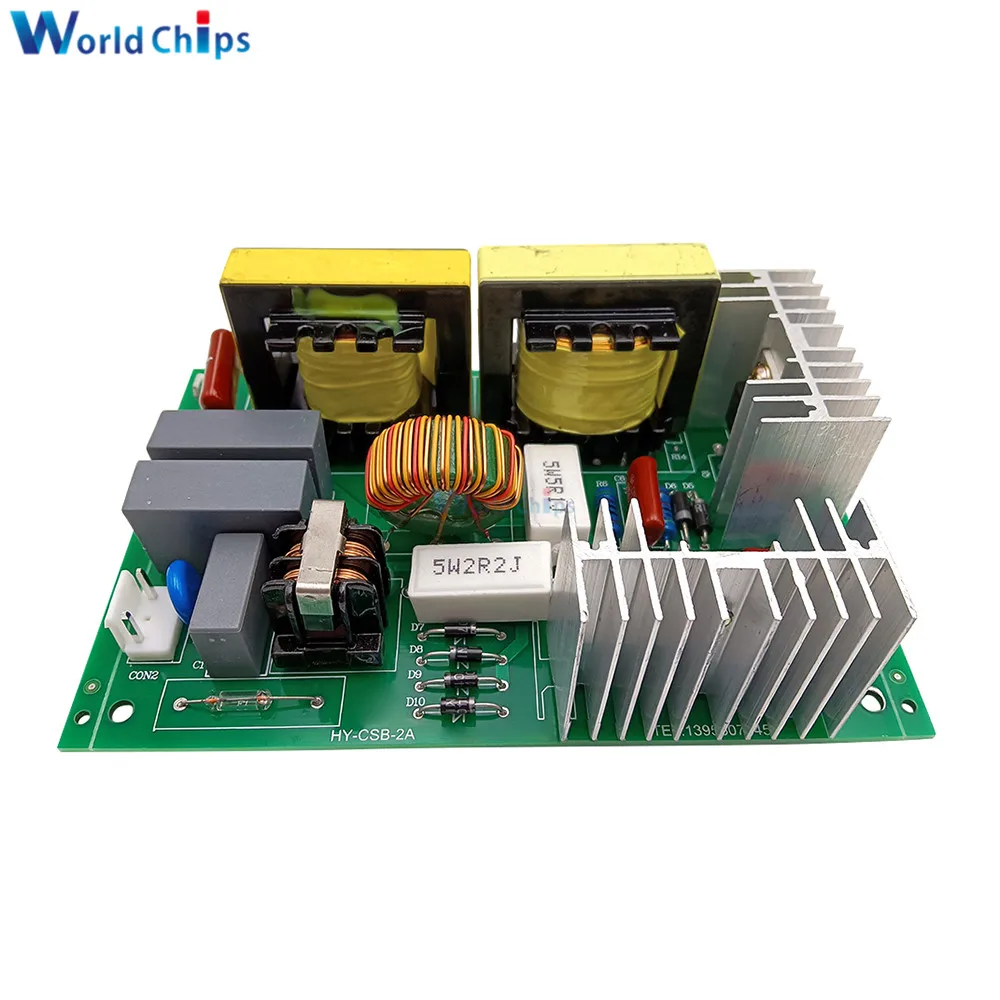 AC 220V Ultrasonic Generator Cleaning Machine Power Driver Board 120W 40khz Cleaner Drive Power Module Dishwasher Transducer