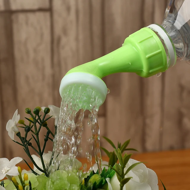 Bottle Cap Sprinkler Portable Plastic Plant Nozzles Garden Plant Watering Sprayers DIY Irrigation Head Indoor Outdoor Water Cans 3