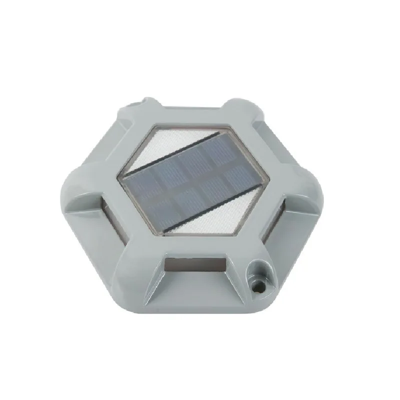 Intelligent Light Control Outdoor Villa Foot Solar Powered Road Stud Waterproof 1200mAh For Park Lawns