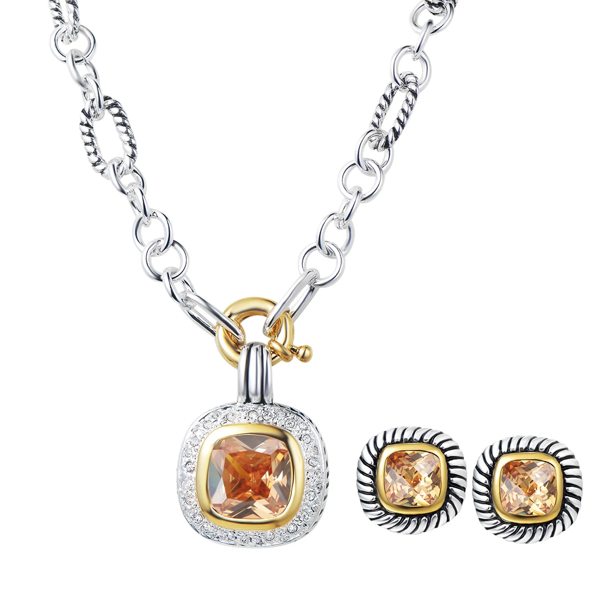 UNY Fashion Women Jewelry Set Designer Inspired Vintage Jewelrys Sets Antique Trendy Fashion Jewelry Set Christmas Jewelrys Sets - 3