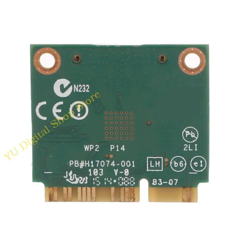 96BA 7260 7260HMW 802.11n 1200 Mbit /s zwei Hälfte Mini PCIe Wireless-N WiFi-Karte BT-kompatible für /isus – Detail 8