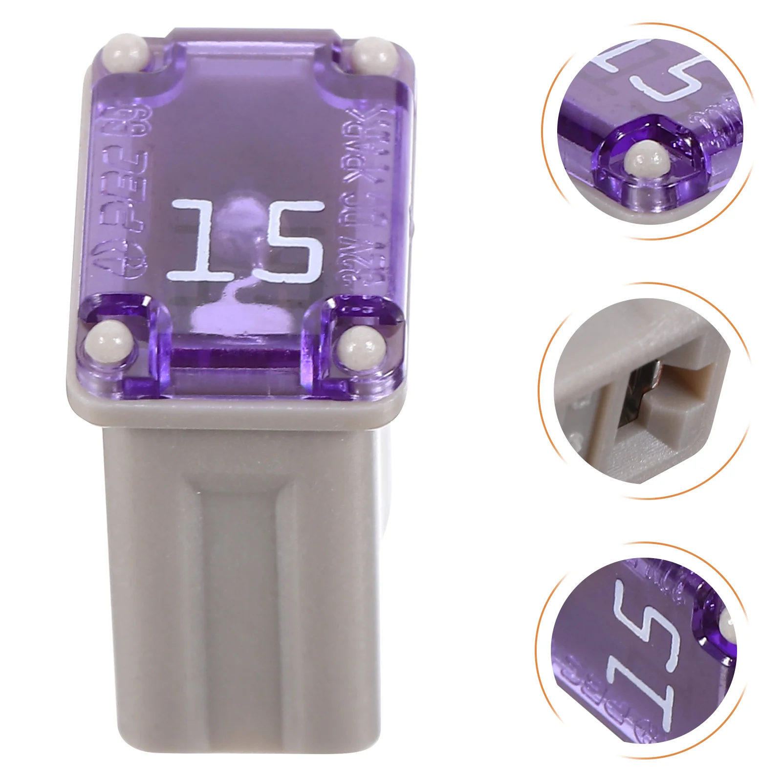 

10 Pcs Car Fuse Micro Mini Miniature 15 Amp Micro