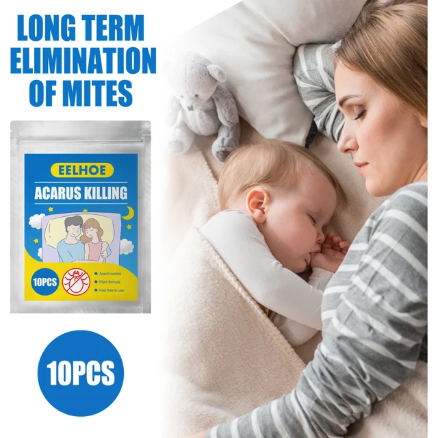 10 Táska Atka Gyilkos Por Atkák Ölése Bed -Rovar Eltávolítás Vezérlő Eltávolító Az Ágy Párnalaphoz - Image 6