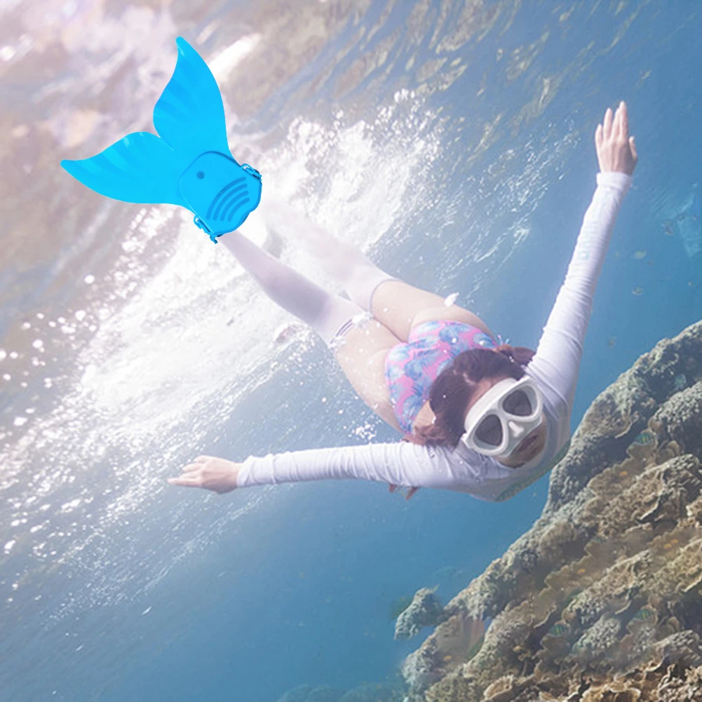 Pinne Da Nuoto Creative A Sirena – Leggere E Comode In TPR, Per Snorkeling Immersioni E Allenamento, Adatte A Adulti E Bambini
