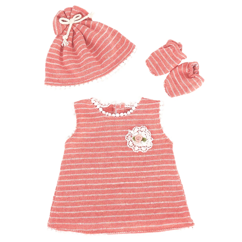 Baby Born Doll Clothes For 13-18 Inch Newborn Doll Cute 43cm Newborn Doll Accessories Festival Birthday Gift