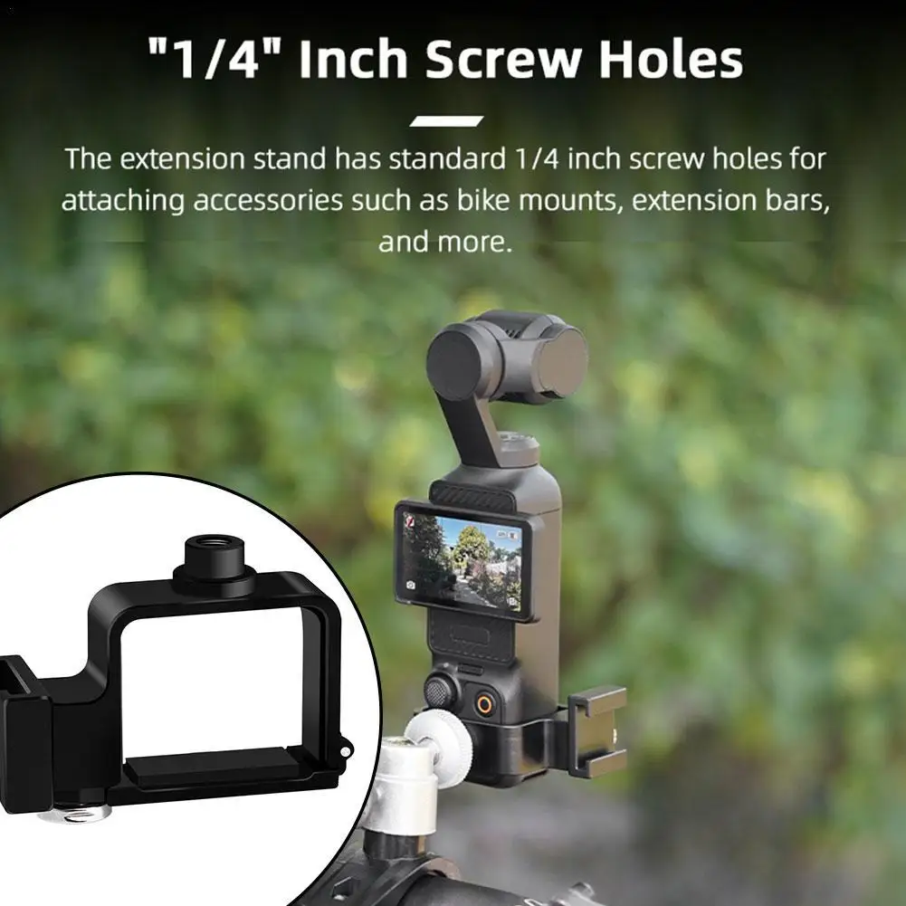 

For Dji Osmo Pocket 3 Expansion Module Bicycle Bracket Adapter Backpack Clip For Dji Pocket Action Camera Accessories