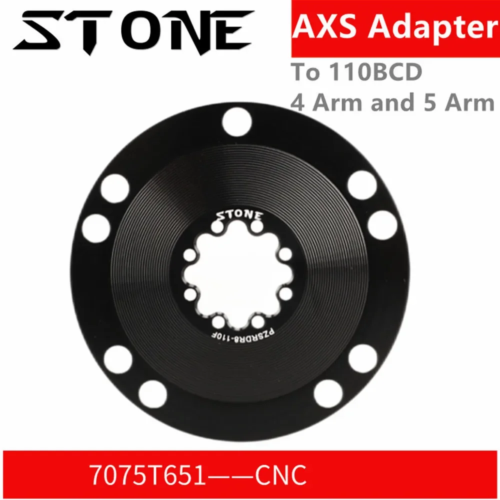 Stone Axs Convertitore Adattatore Corona Spider 110Bcd Per Sram Force Red Etap Quarq Bici Da Strada Ghiaia 12 S 12 Velocità Manovella 105 R7000