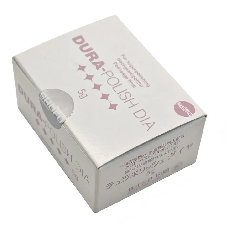 SHOFU Dental Polishing Paste Diamond Polishing Paste Aluminum Oxide Polishing Paste for Composite Ceramic Zirconia High Gloss