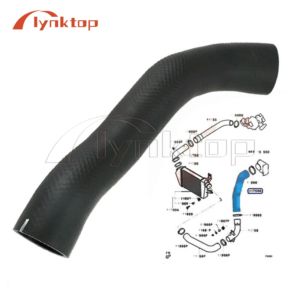 Intercooler Outlet Air Hose For Mitsubishi L200 Triton IV V Pajero Sport Nativa II 2008-2016 4D56 2.5D 1505A850 1505A088