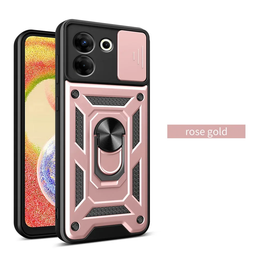 Enhanced Armor Hybrid Ring Cover with Camera Protection