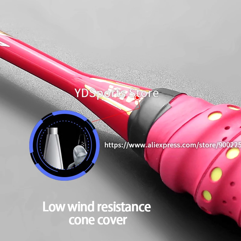 Professional Lightest 10U 53G Full Carbon Fiber Badminton Rackets Strung G5 22-30LBS Badminton Racquet Strings Bags Speed Sports