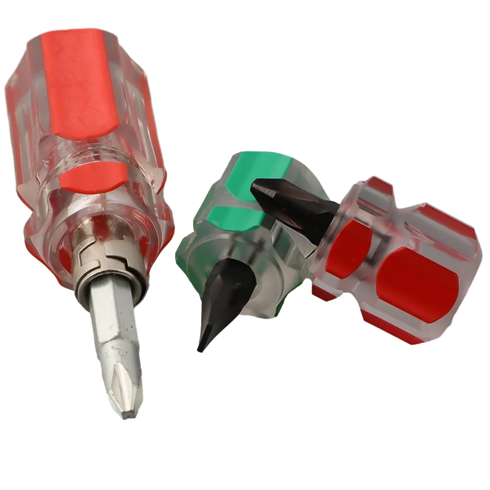 

3Pcs Screwdriver Kit Mini Small Screw Driver Flat/Cross Head Precision Repair Tool Portable Dual Purpose Screwdriver Hand Tools