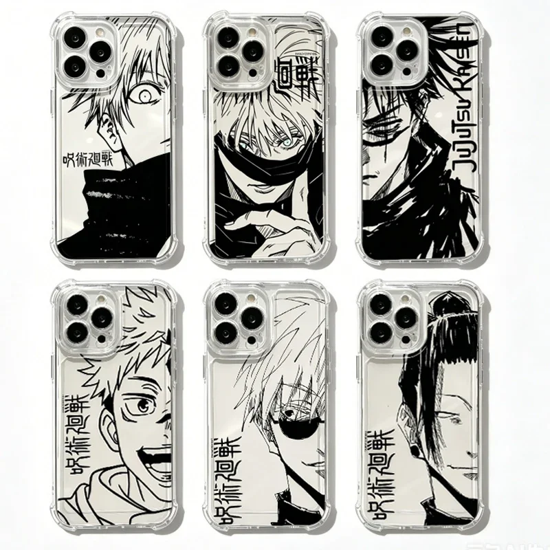 Stylish Jujutsu Kaisen Phone Case with Protective Design