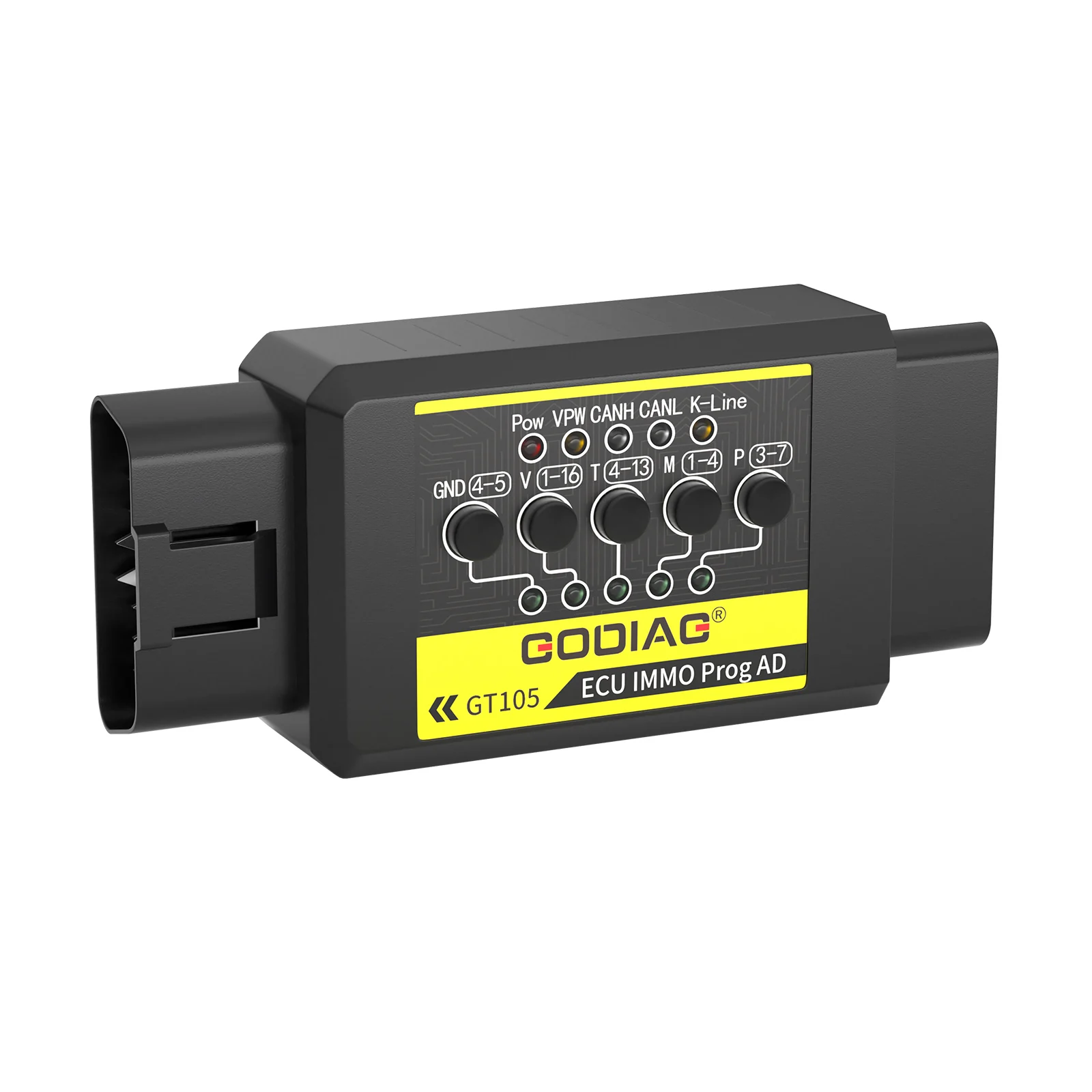 ECU IMMO Prog AD OBD II Break Out Box ECU Connector For Short-circuit OBD2 Draw Power from Car Battery GODIAG GT105 car diagnostic scanner