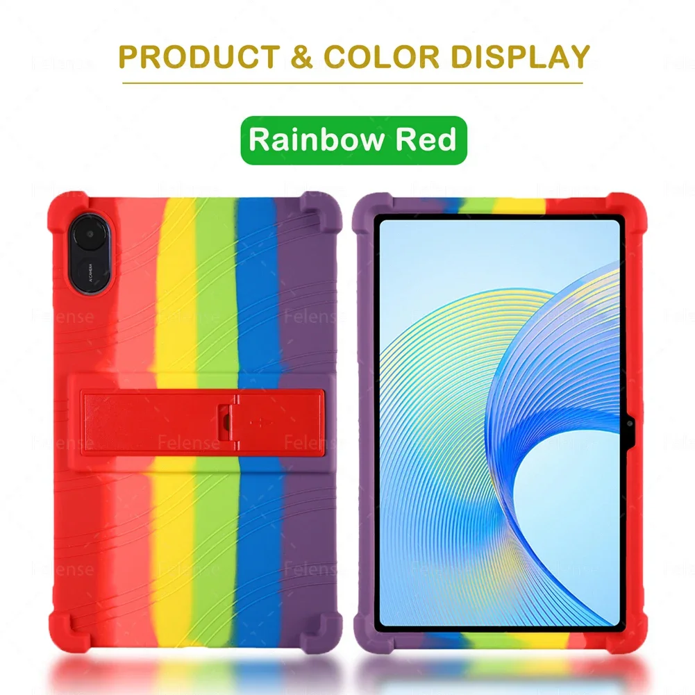 Capa de Silicone Macio com Suporte Ajustável para Tablets Capa para Honor Pad x9 Eln-w09 x8 Pro 115 Polegadas Agm3-w09hn 101 Polegadas - Imagem 6