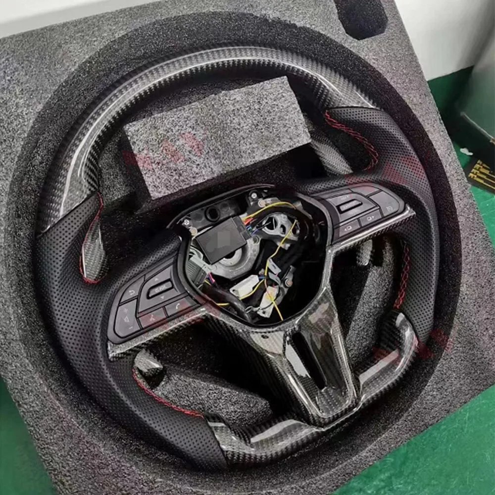 

For Nissan GTR Car Multifunction Steering Wheel Assembly Retrofit Interior Multifunctional Steering Wheel Auto Electric Paddle