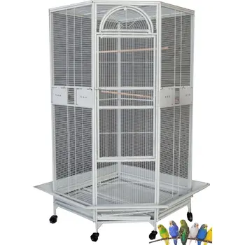 Extra Large Corner Bird Flight Cage 1