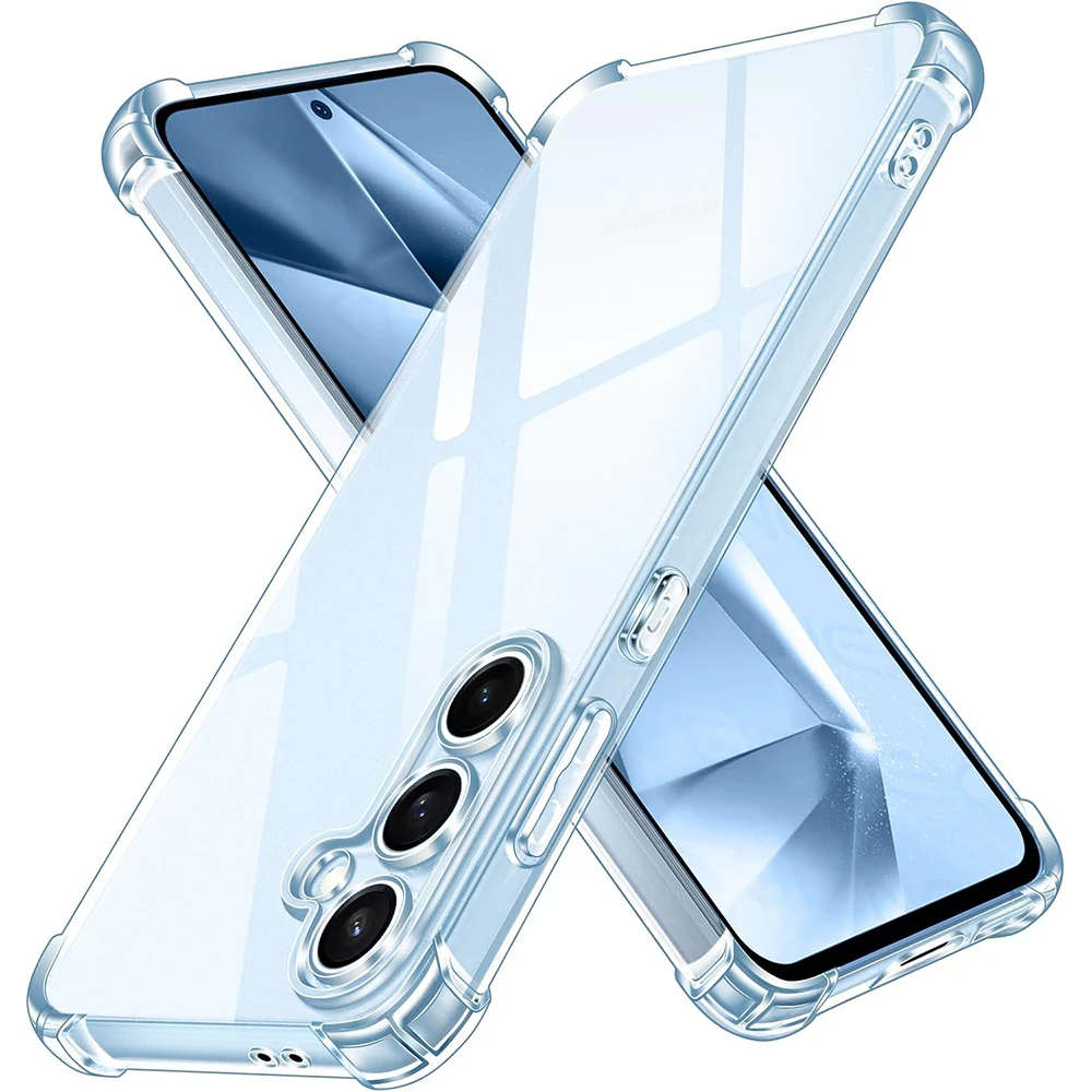 Ultra-Thin Shockproof Silicone Soft Case - Clear Cover Shell