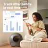 Elspet App Control Cat Litter Automatic Box With Artificial Rake Smart Selfcleaning Automatic Cat Litter Box 5