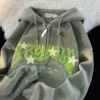 American Vintage Star Corduroy Open Cardigan Jacket Women's Spring Autumn Loose Street Style Hoodie Casual Outerwear