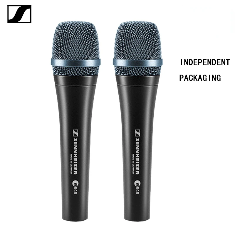 Оригинальный микрофон Sennheiser E945, микрофон с динамическим сердечком, микрофон для пения на сцене, профессиональный проводной микрофон для студии