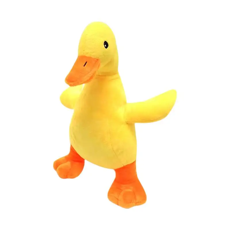 

Squeaky Plush Dog Toy Squeaky Puppy Plush Toys In Cute Duck Shape Dogs Sounded Squeak Toys For Camping Home Outing Pet Shop Pet