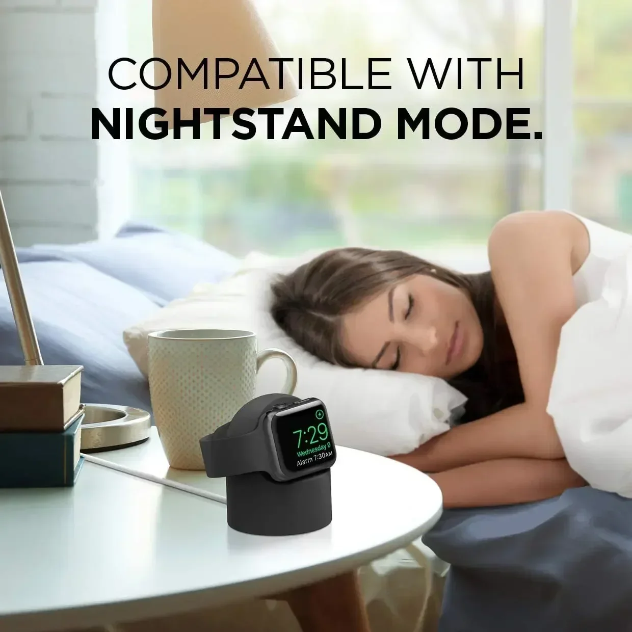 MINISO Mickey Charger Stand For Apple Watch Series 10 9 8 Ultra 7 6 5 SE 4 3 2 Charger Dock Station Silicone Bracket For Iwatch apple watch charger stand apple watch charging bracket