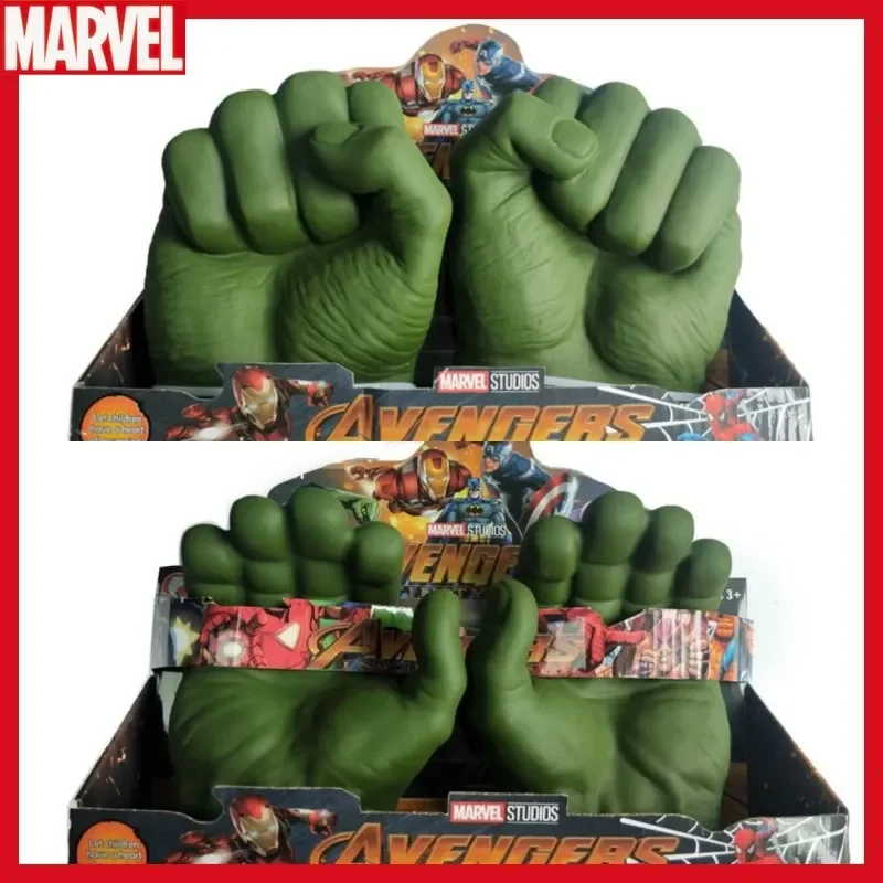 Disney Marvel Avengers Hulk Guanti Giocattoli Hulk Pugno Guanti Cosplay Marvel Legends Figure Gamma Grip Regali Modello Giocattolo Adulto Bambino