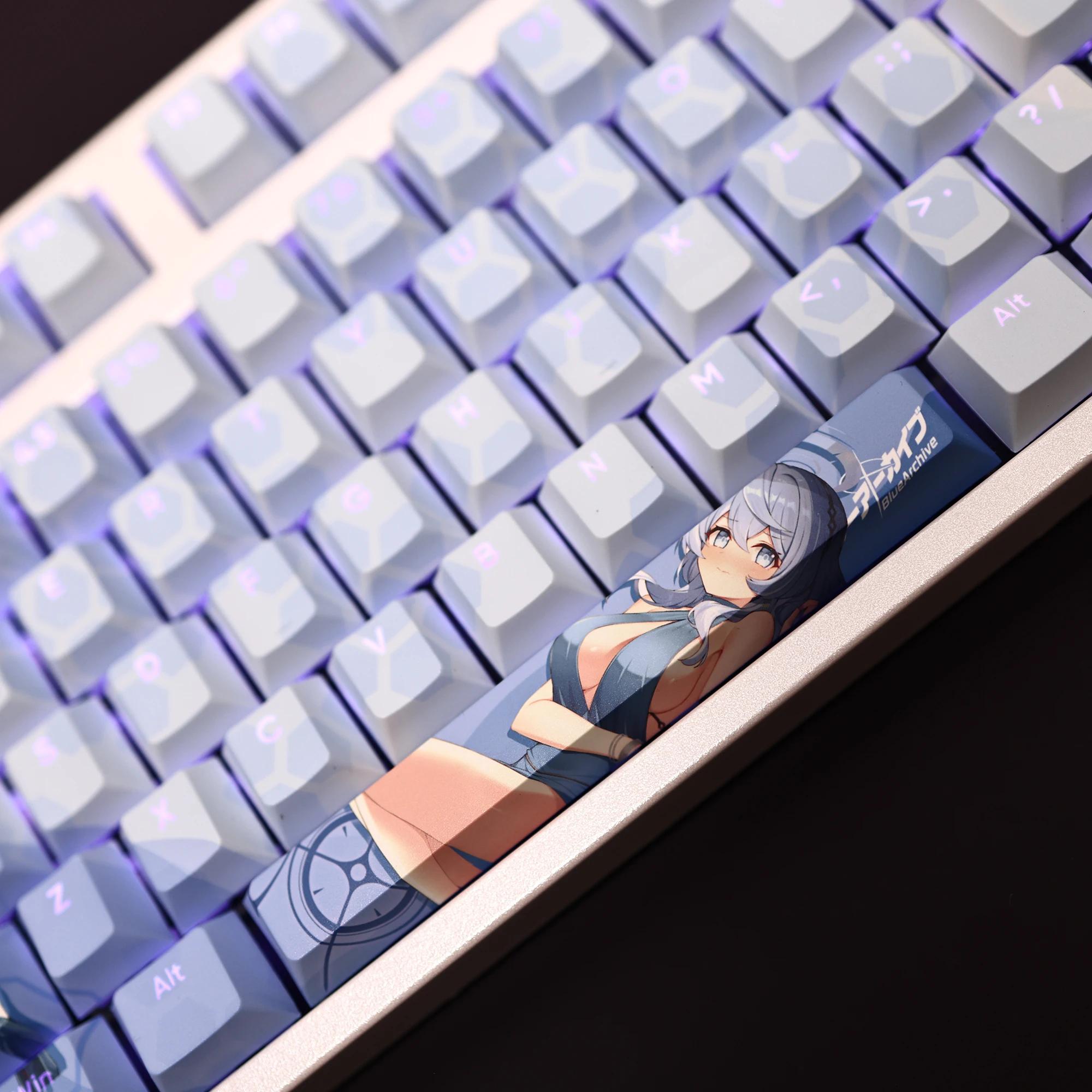 ブルーアーカイブamau ako pbtキーキャップ,アニメゲーム,ビューティー 