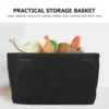 Large Capacity Felt Basket Fabric Storage Bins Toy Book Holder Multifunctional Container Home ganization Baskets 2