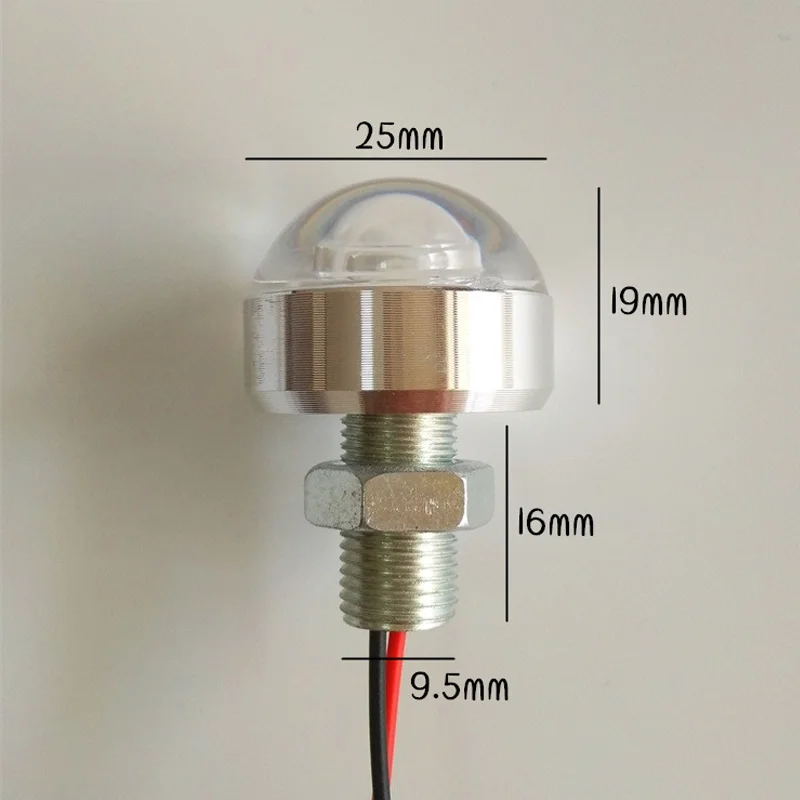 LED Button Battery Small Bulb Manual DIY Accessories Decoration Mini Battery Light Bright Electronic Button Light Exhibition 4