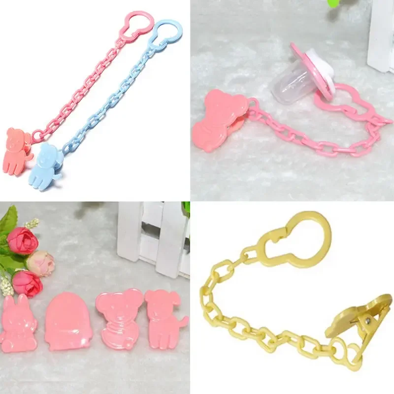 Pacifier Chain Anti-drop Plastic Silicone Comfort pacifier chain