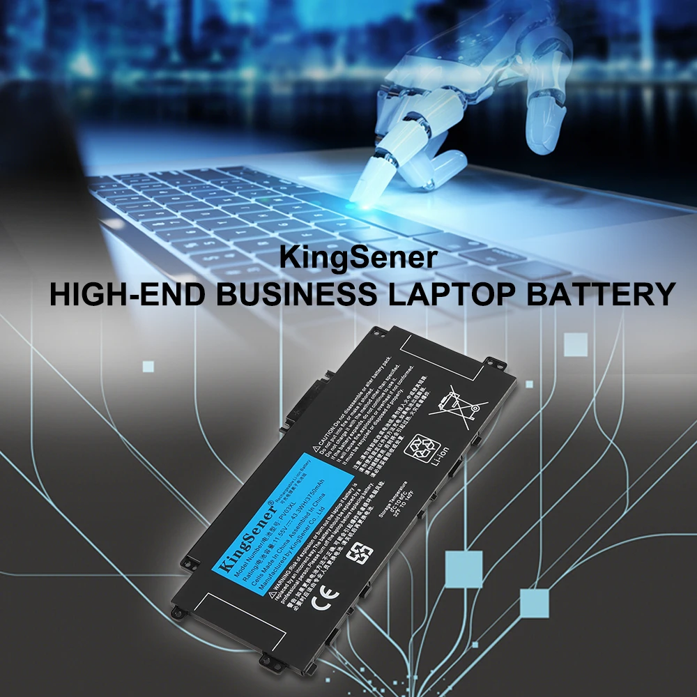 Bateria Kingsener para Pavilhão hp Pv03xl Pp03xl X360 13-bb 14-dv 14-dw 14m-dw 14-dk Hstnn-db9x Hstnn-ob1p L83388421 - Imagem 6