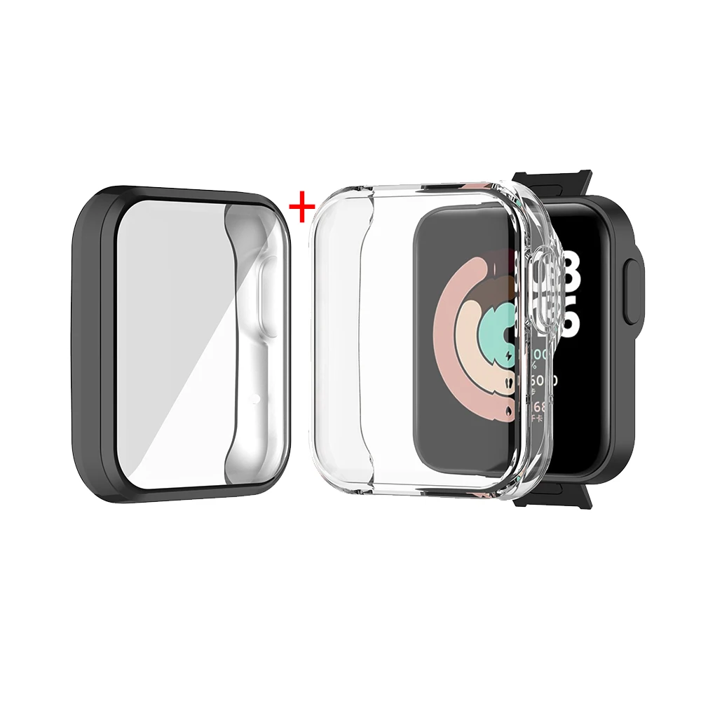 

2 шт., защитный чехол для смарт-часов Xiaomi Mi Watch Lite / Redmi