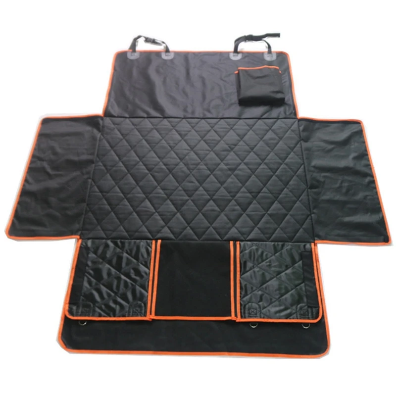 

Car Cargo Liner Waterproof Trunk Seat Cover For Back Cargo Area, Universal Fit Car Trunk Dog Mat Car Pet Mat Black
