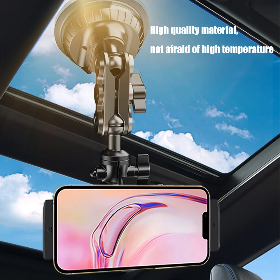 Universal Metal Tablet Phone Holder in Car Ball Head Bracket Suction Cup Mount 360 Rotation Stand for iPad 12.9" Samsung Xiaomi tablet holder tablet stand mobile phone holder