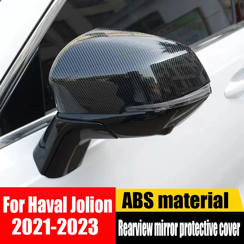 

ABS material rearview mirror protective cover reverse mirror protective shell For Haval Jolion 2021 2022 2023